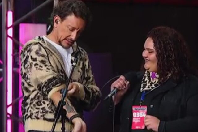 Nicolás Vázquez se quiebra en Popstars al ver la púa de una concursante