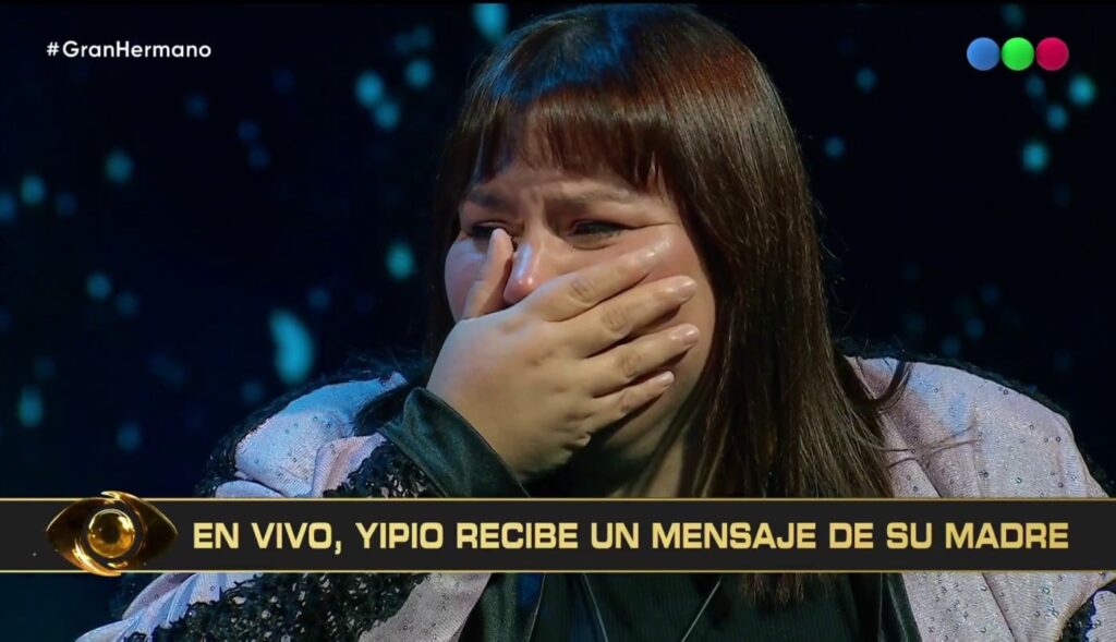 Yipio Pintos prometió llegar a la final tras el mensaje de su hija en Gran Hermano