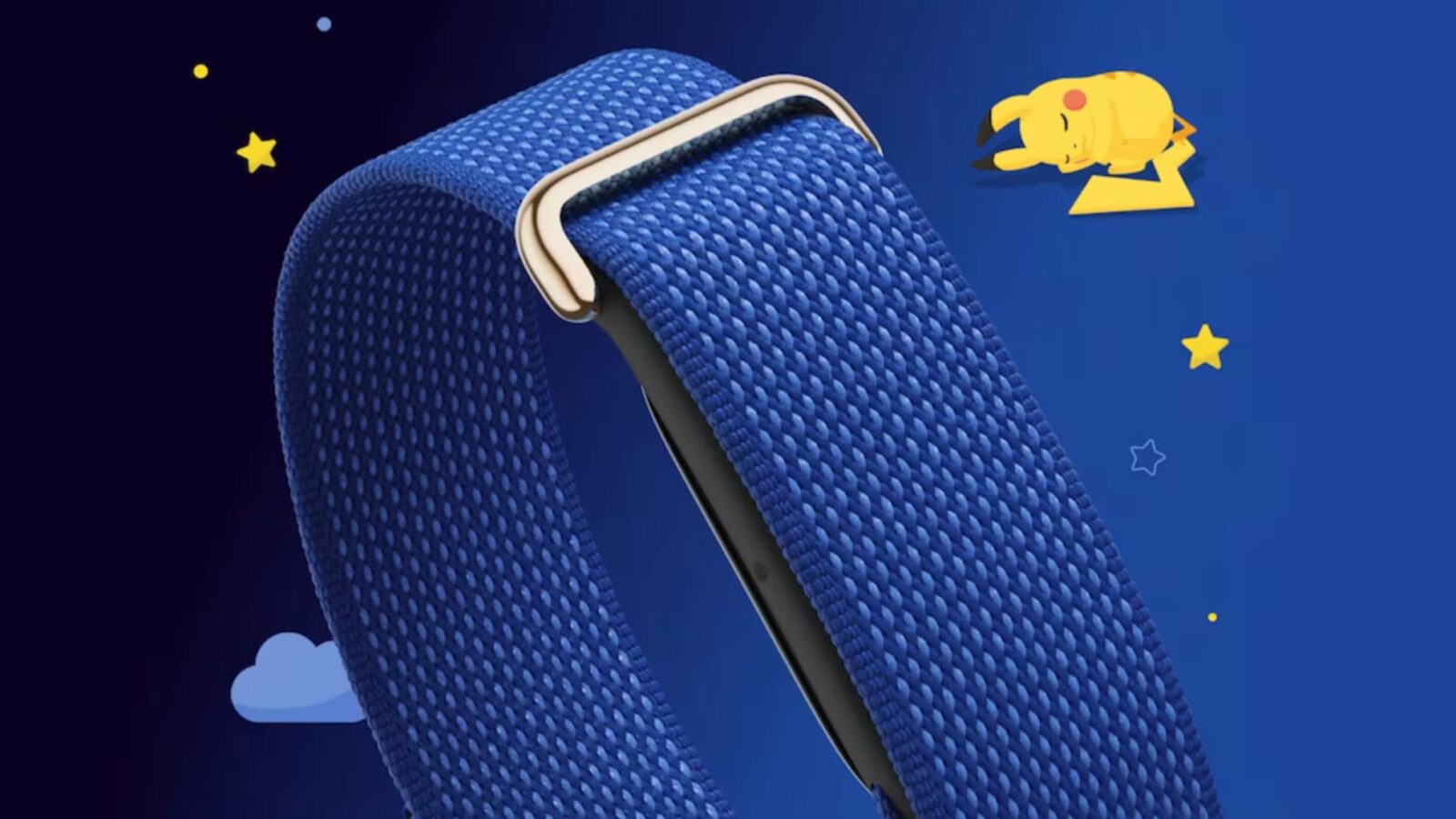Pikachu se suma a tu descanso con Fitbit Air edición Pokémon Sleep