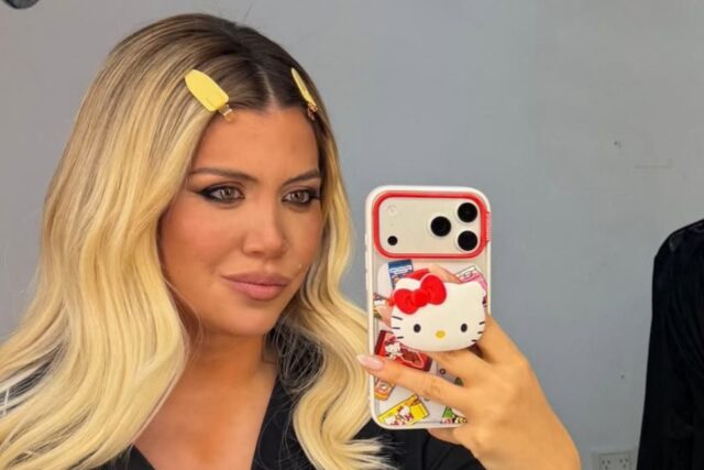 La selfie de Wanda Nara que reavivó el misterio con L-Gante