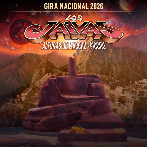 Los Jaivas 2026 Gira 45 años alturas de Macchu Picchu - Curicó