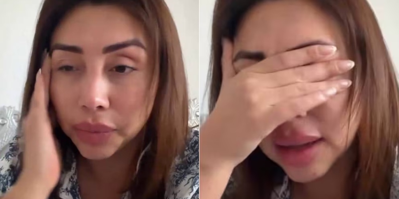 Naya Fácil preocupa a sus seguidores tras grave problema al estómago