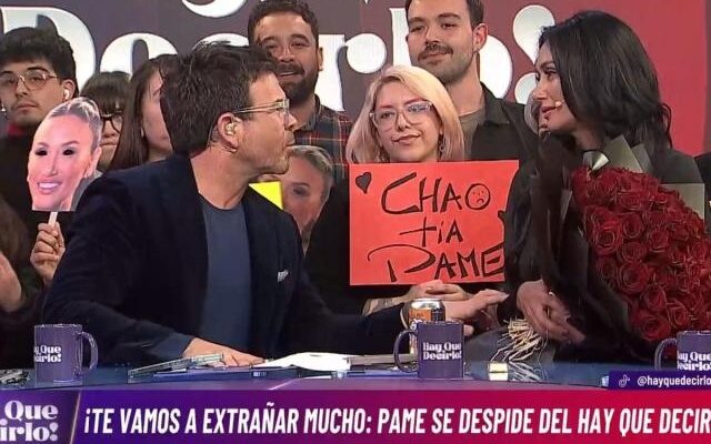 Pamela Díaz deja "¡Hay Que Decirlo!" pero seguirá en Canal 13