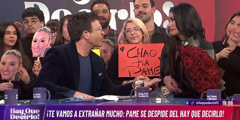 Pamela Díaz deja "¡Hay Que Decirlo!" pero seguirá en Canal 13