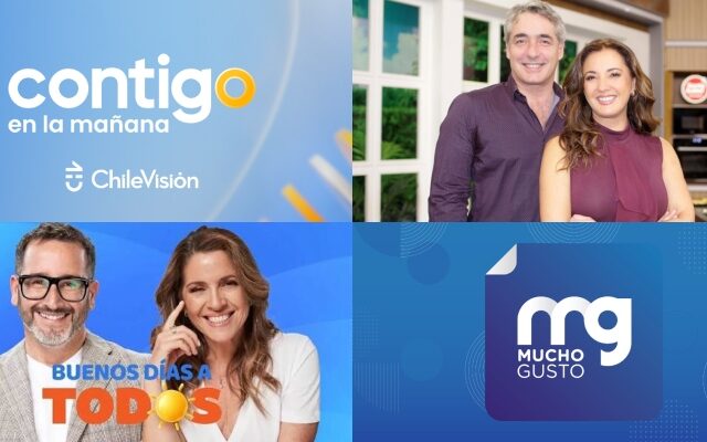 Chilevisión le arrebata el segundo lugar a Canal 13 en el rating matinal de este miércoles