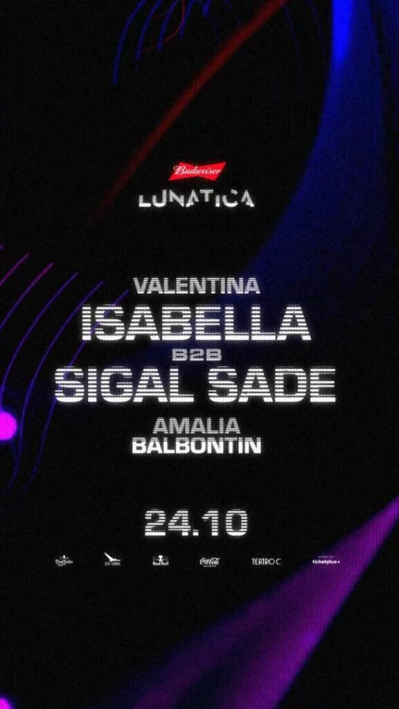Lunatica Presenta: Isabella B2B Sigal Sade
