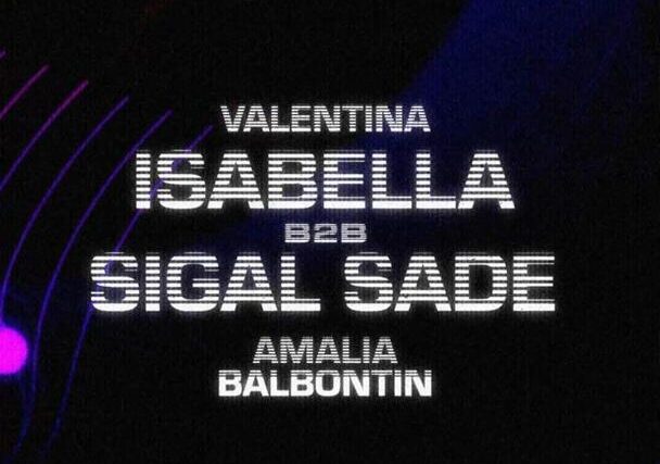 Lunatica Presenta: Isabella B2B Sigal Sade