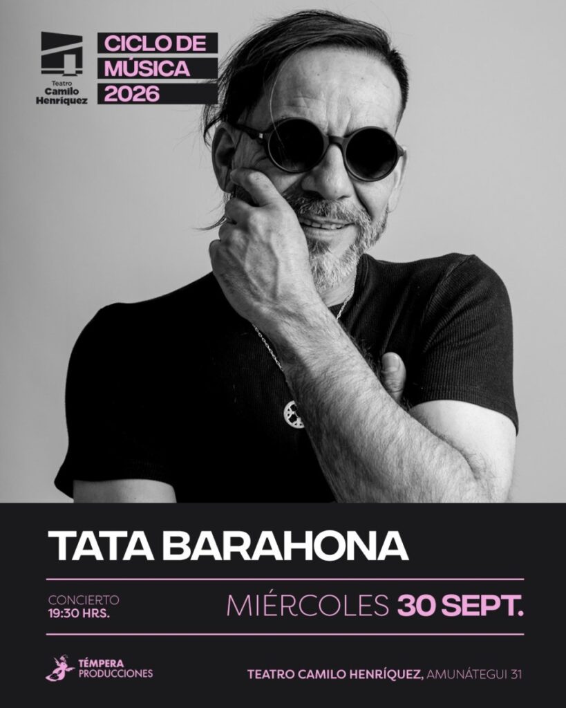 Tata Barahona - Ciclo de Música en el Camilo Henríquez