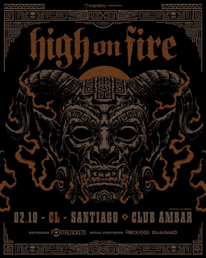 High On Fire en Chile