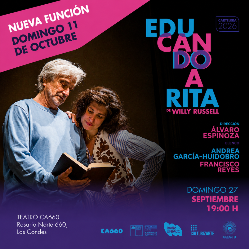 Educando a Rita – CA660 Las Condes