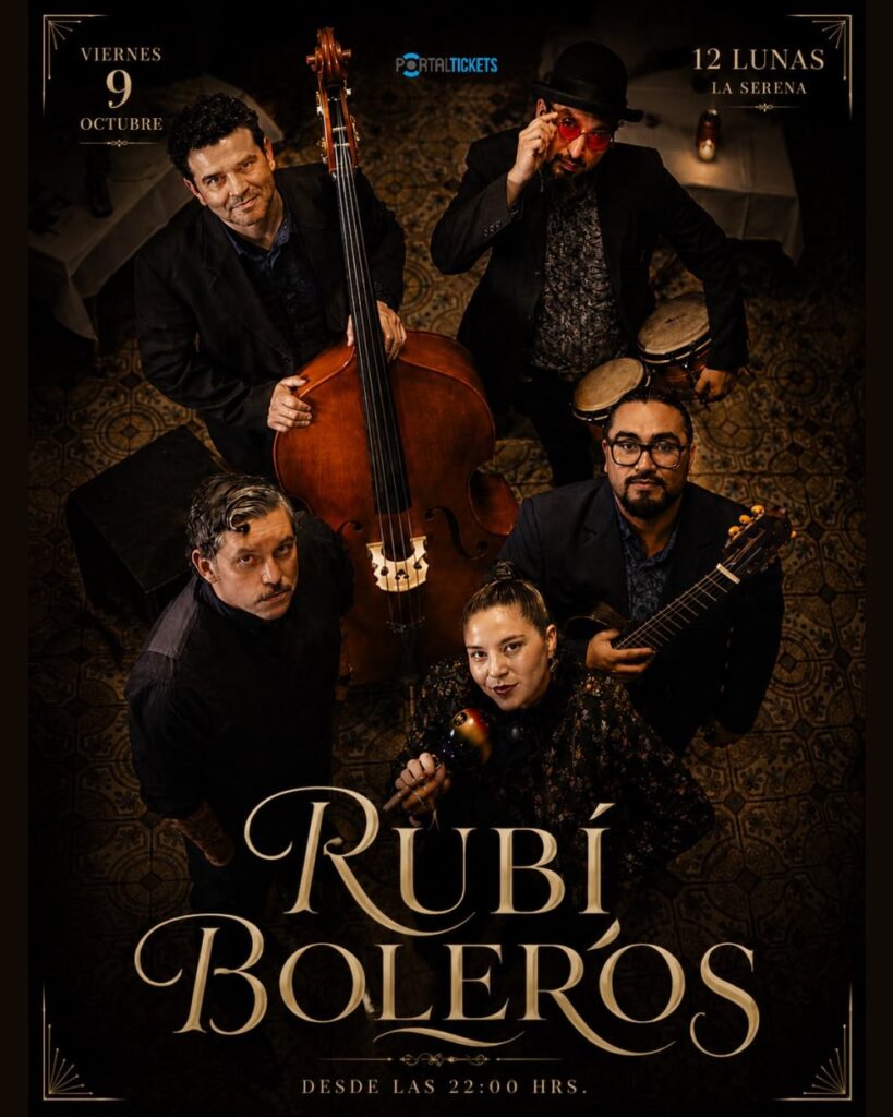 Rubí Boleros en la Serena