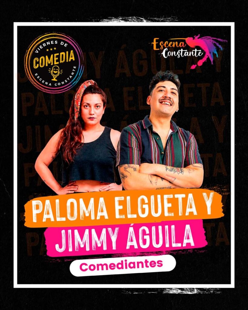 Jimmy Águila y Paloma Elgueta