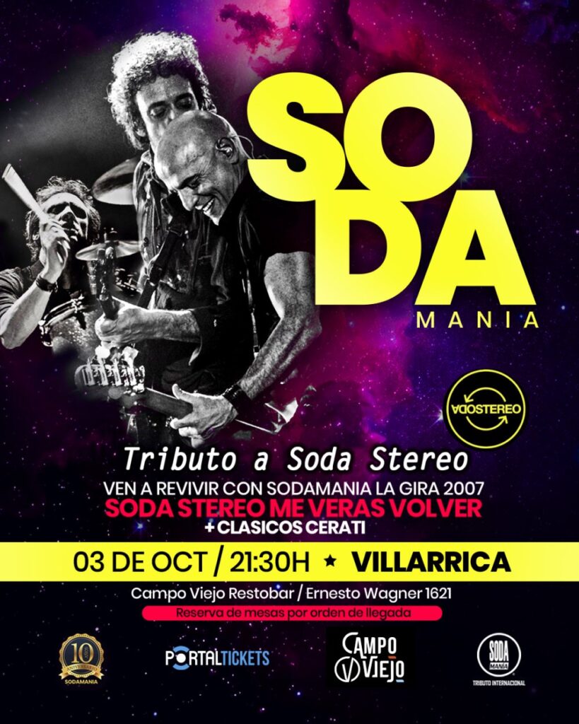 Sodamanía Tributo Internacional A Soda Stereo