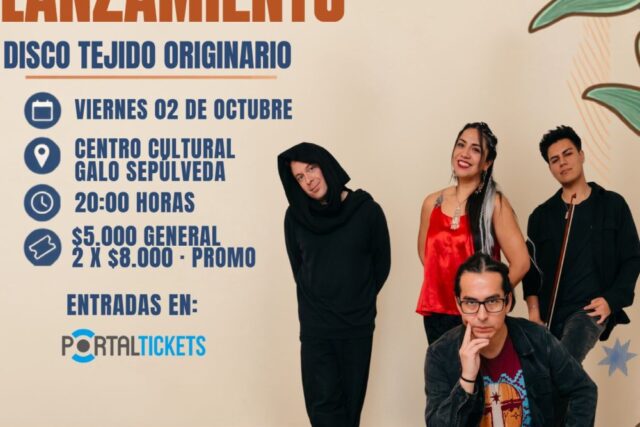 Inche Lanzmiento Disco Tejido Originario