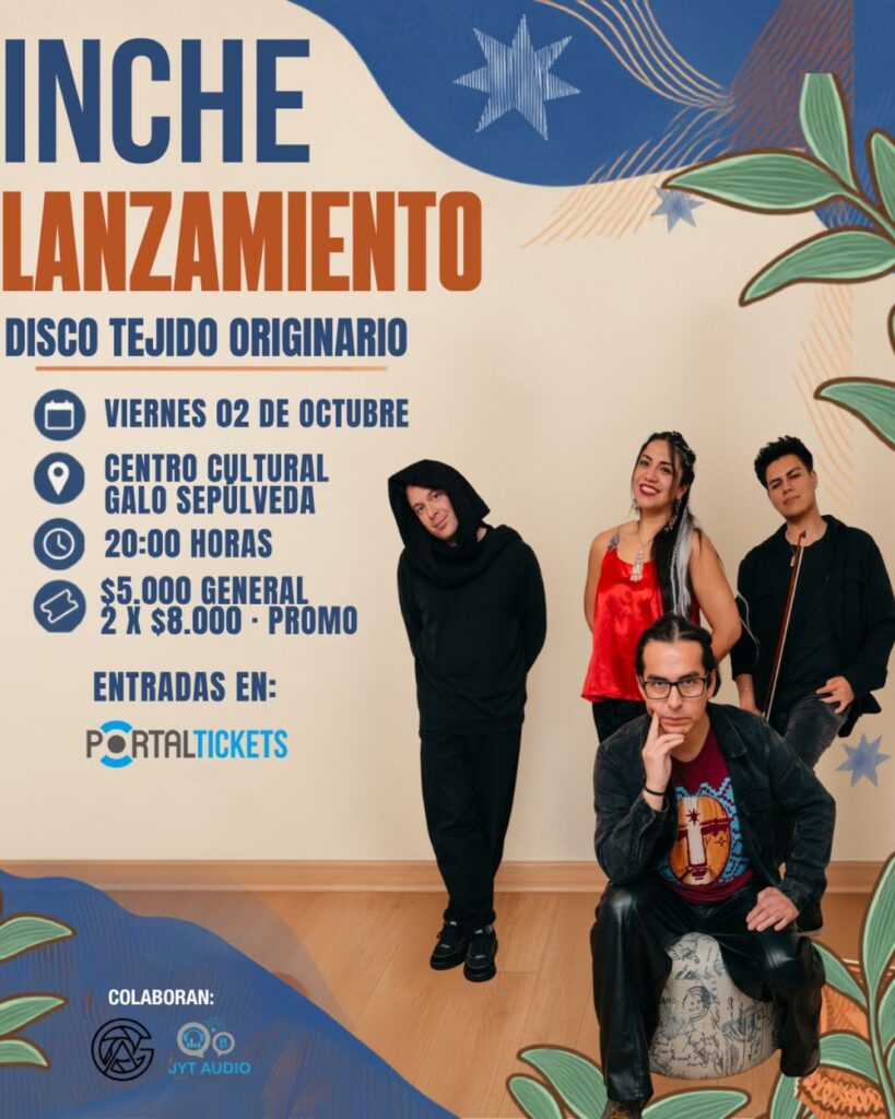Inche Lanzmiento Disco Tejido Originario