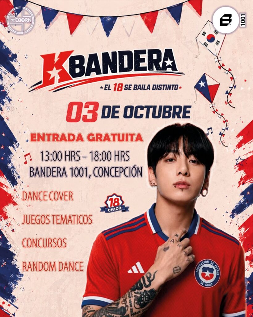 Reborn Presenta: Kbandera - el 18 Se Baila Distinto en Bandera1001, Concepción