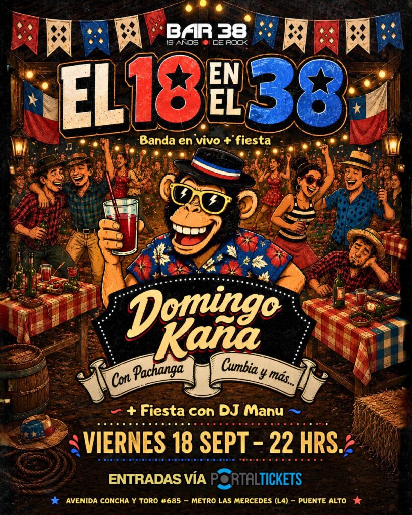 Bar38 Presenta: el 18 en el 38