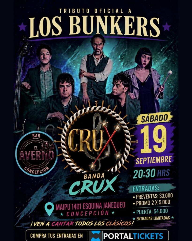 Tributo A los Bunkers: Crux en Vivo