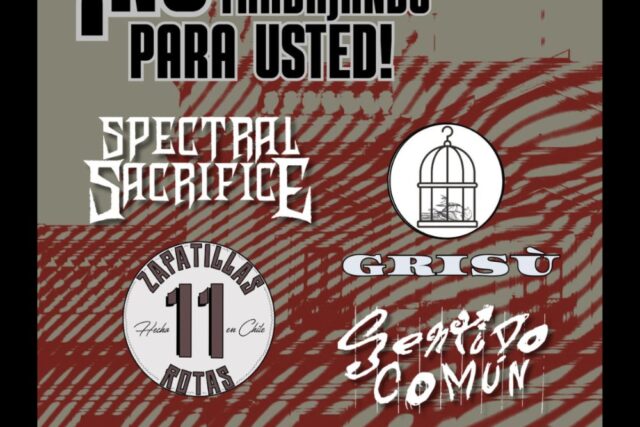 ¡No Estamos Trabajando Para Usted!