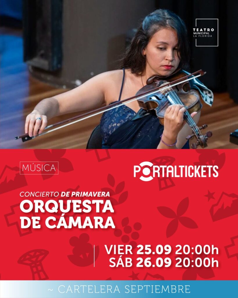 Concierto de Primavera Orquesta de Cámara - 25 de Septiembre