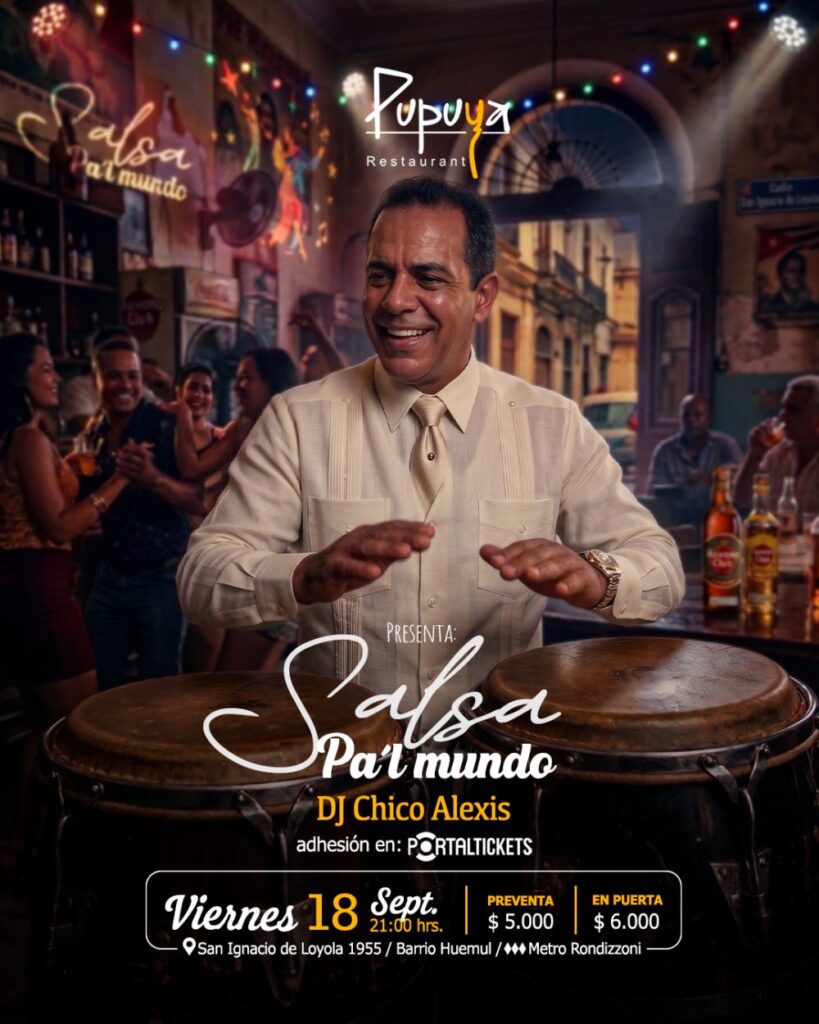 Dj Chico Alexis en Pupuya Restaurant