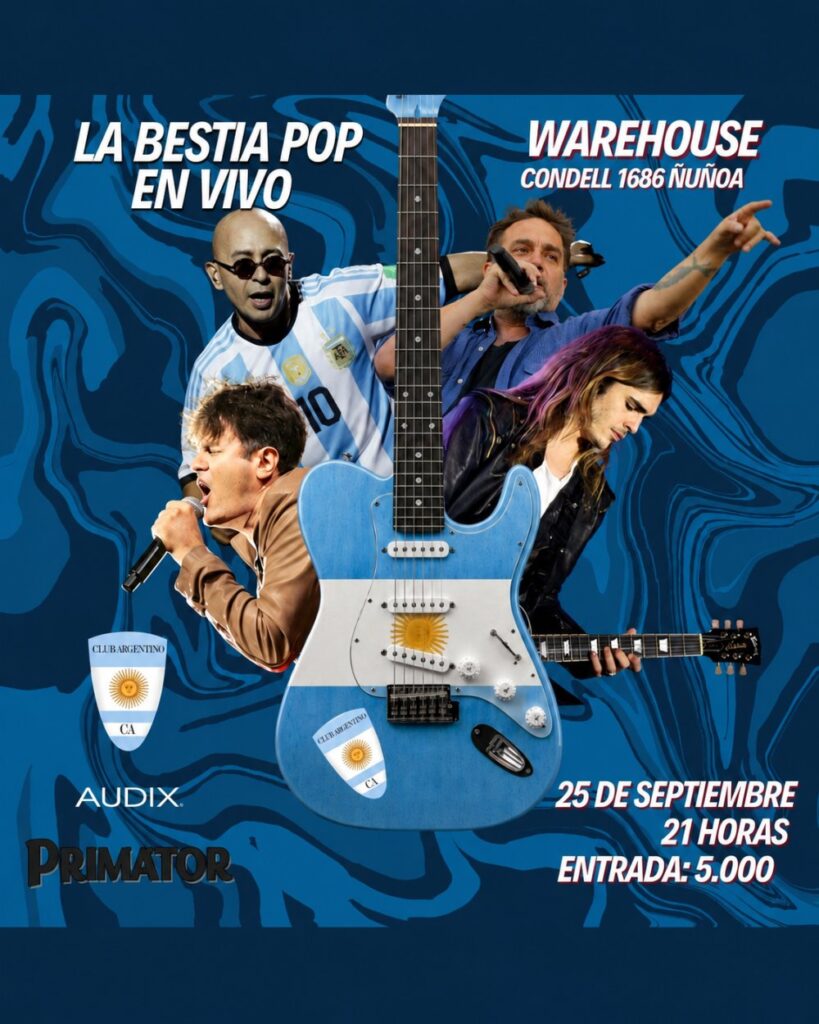 La Bestia Pop en Warhouse