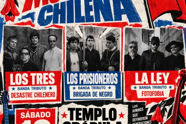 Noche de Música Chilena con los Tres, los Prisioneros y la Ley