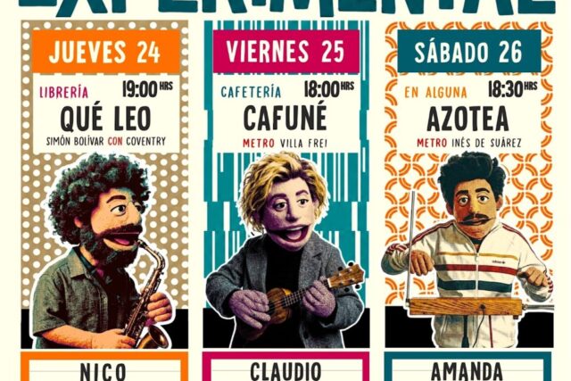 Amanda Irarrázabal + Basura Espacial en Microfonda Experimental - 26 de Septiembre