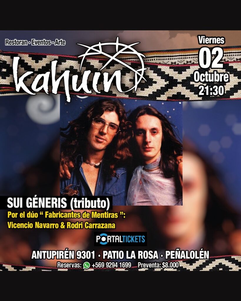 Kahuín Presenta: Tributo A Sui Generis
