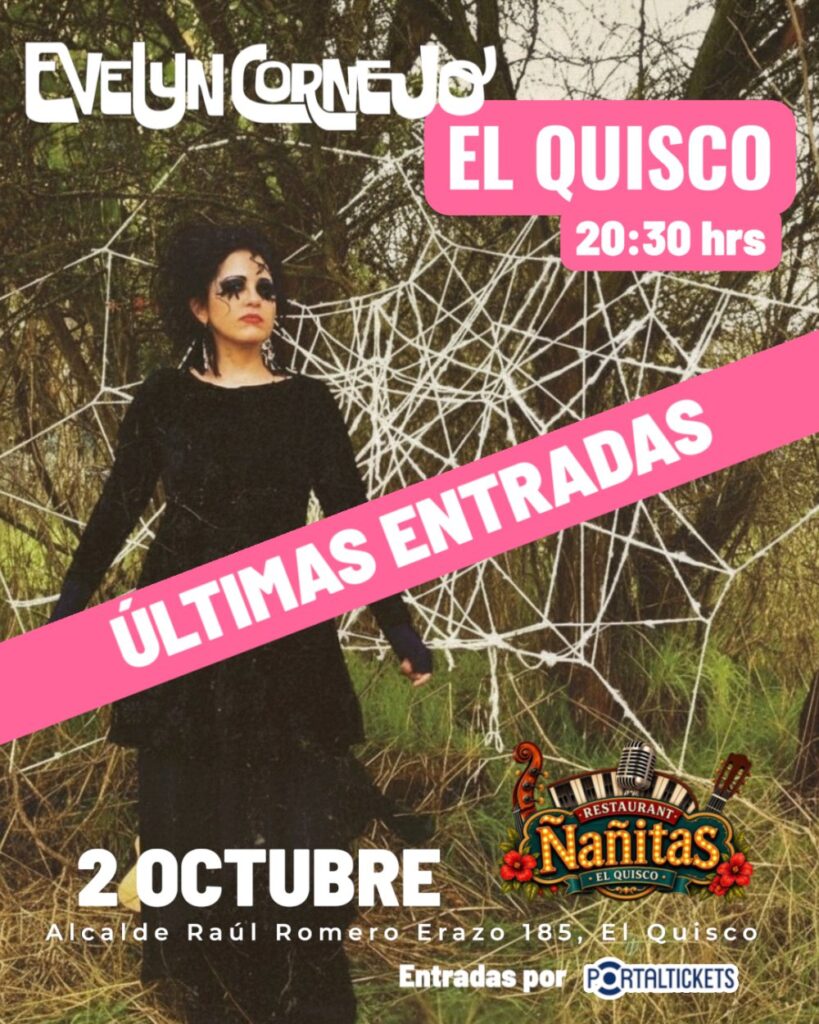Evelyn Cornejo en el Quisco - Café Ñañitas
