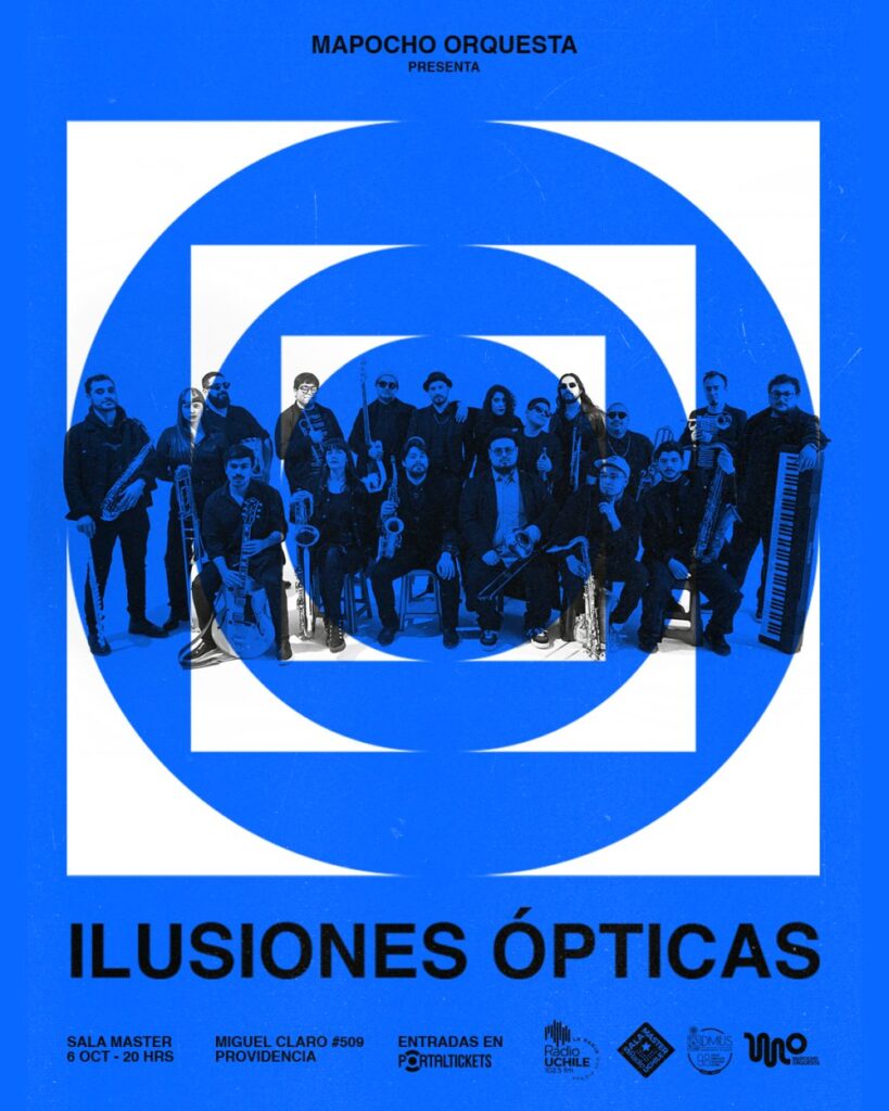 Mapocho Orquesta: Lanzamiento de Ilusiones Ópticas
