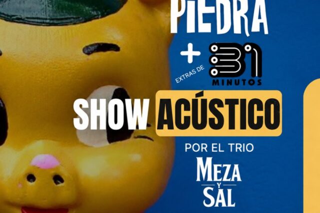 Trio Acústico Meza y Sal: Tributo A Chancho en Piedra y Extras de 31 Minutos
