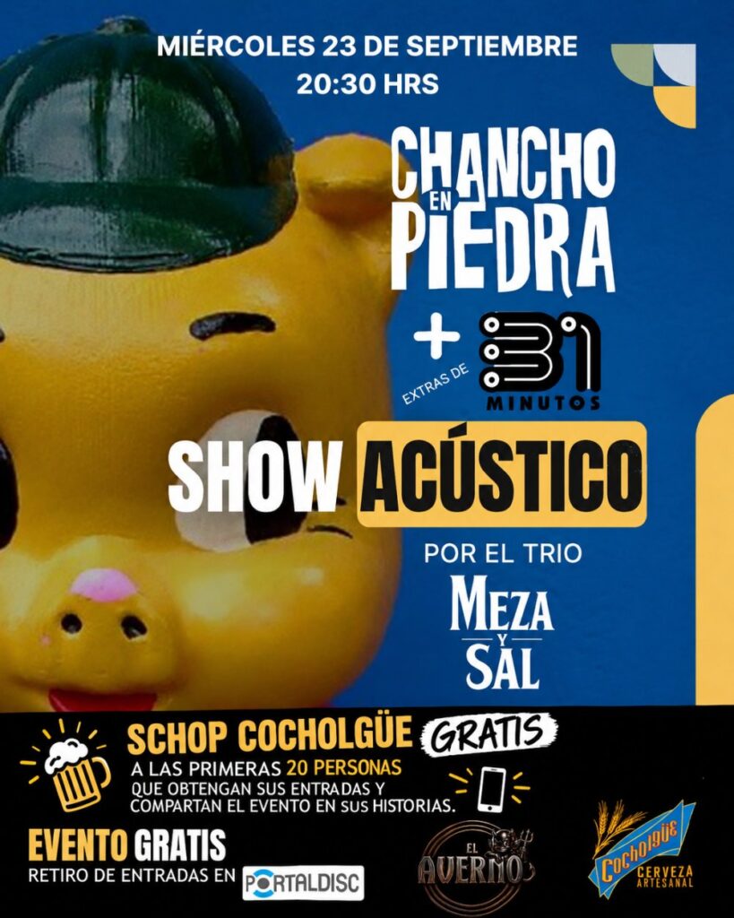 Trio Acústico Meza y Sal: Tributo A Chancho en Piedra y Extras de 31 Minutos