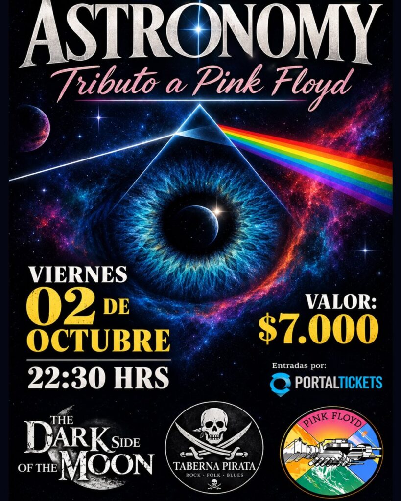 Astronomy: Tributo A Pink Floyd en Taberna del Pirata, Osorno