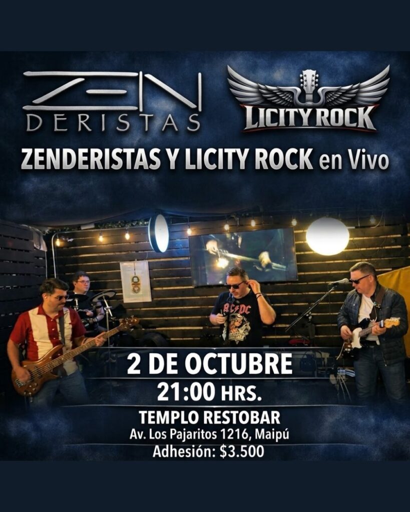 Zenderistas + Licity Rock en Vivo