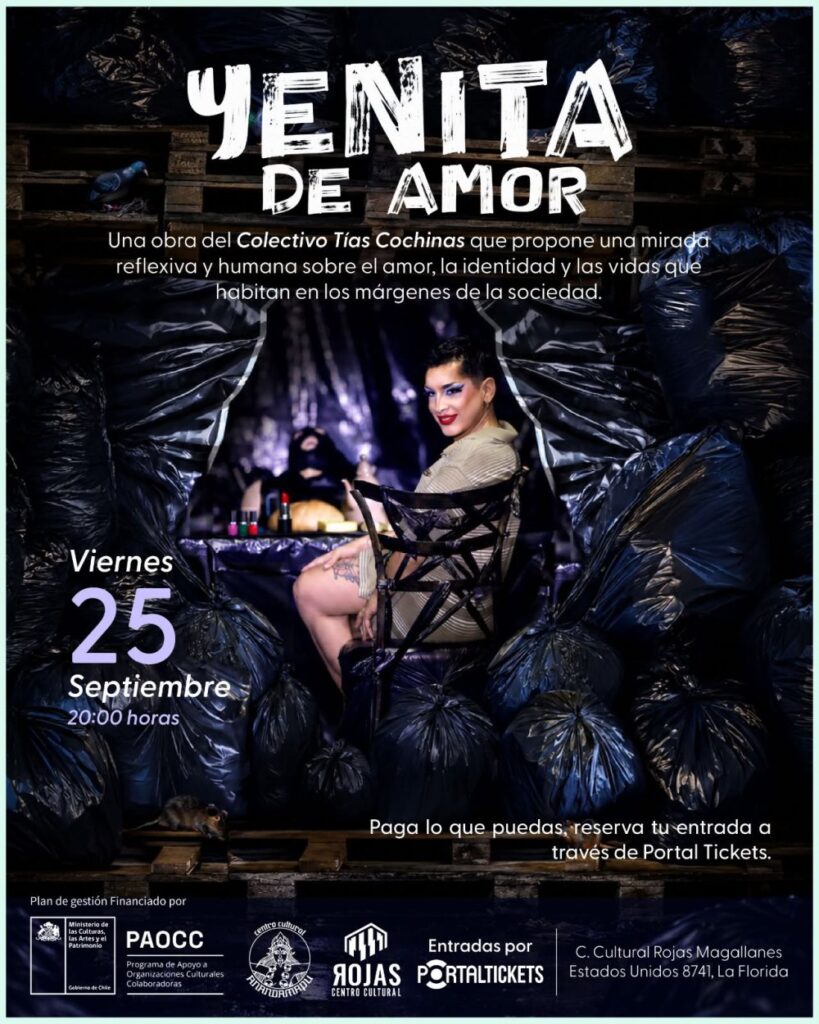 Yenita de Amor del Colectivo Tías Cochinas en Rojas