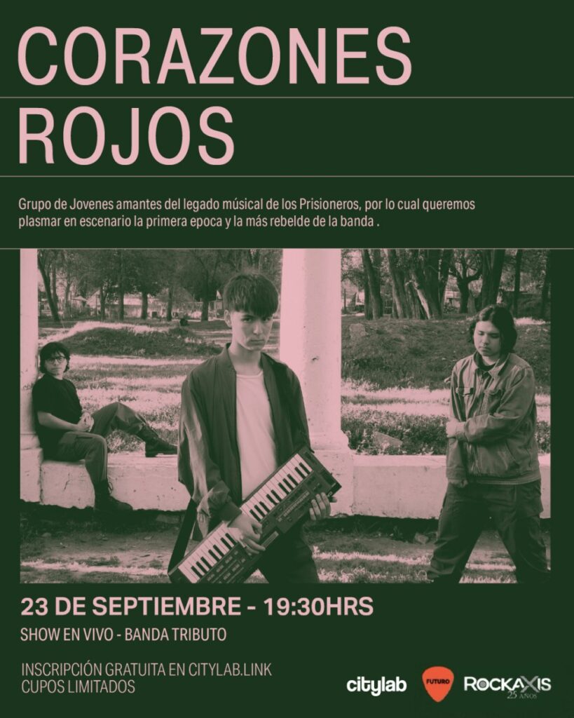 Corazones Rojos — Tributo A los Prisioneros en Citylab