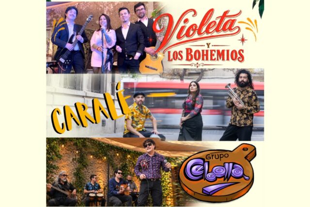Violeta y los Bohemios + Caralé + Cebolla