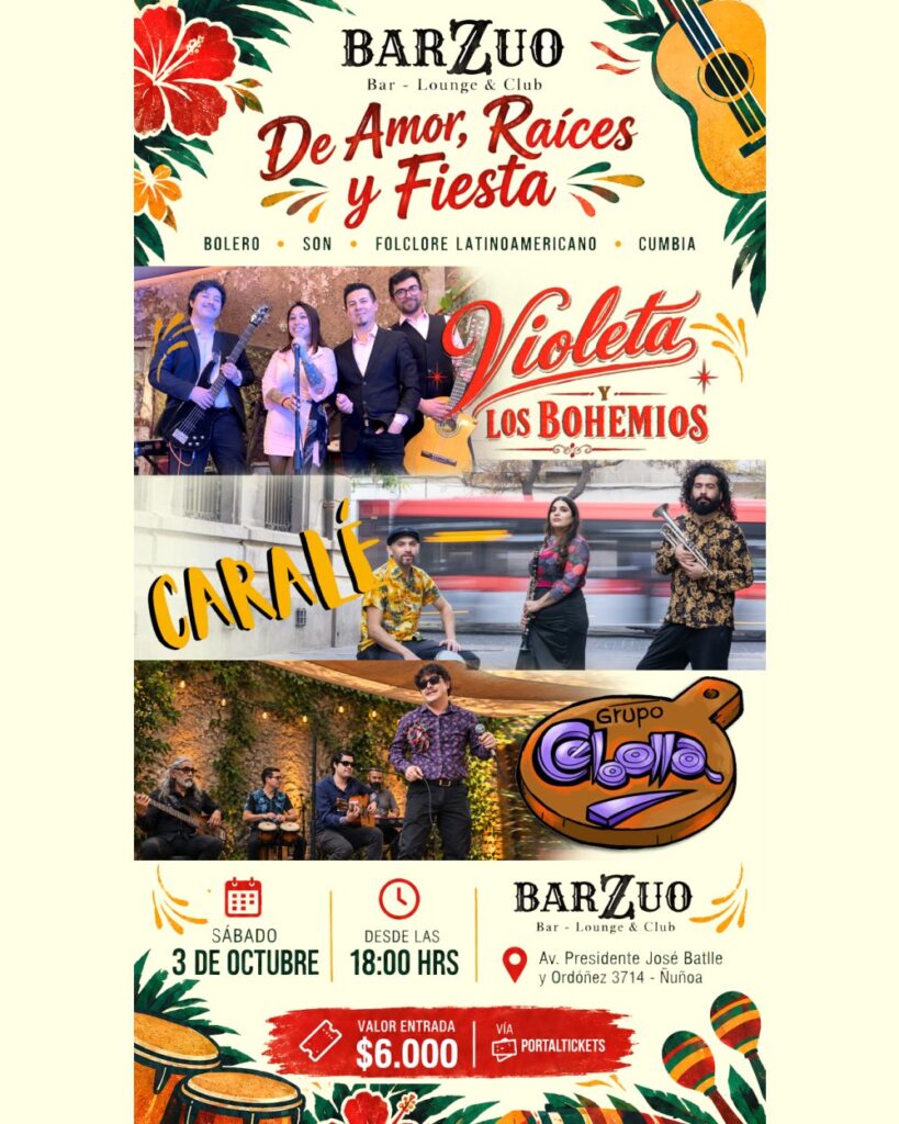 Violeta y los Bohemios + Caralé + Cebolla