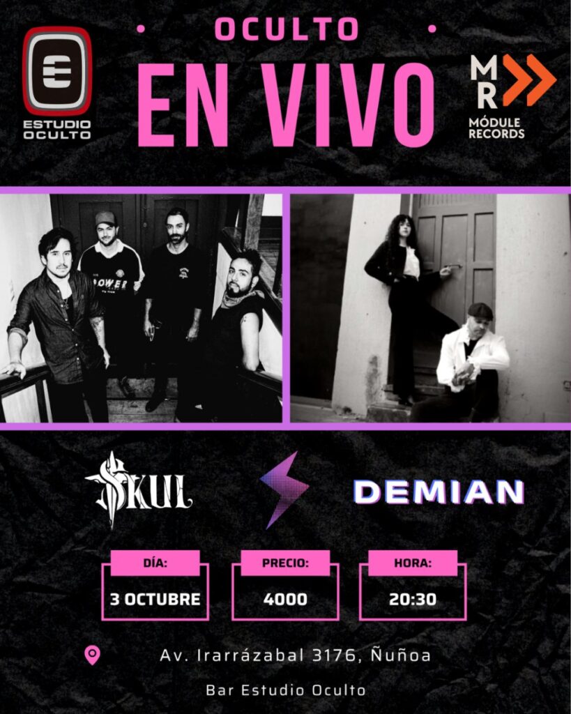 Skul + Demian en Vivo
