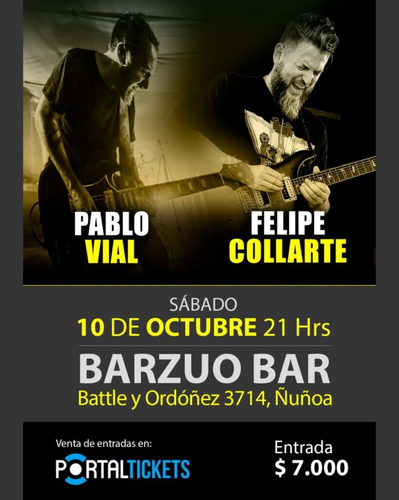 Pablo Vial + Felipe Collarte en Concierto