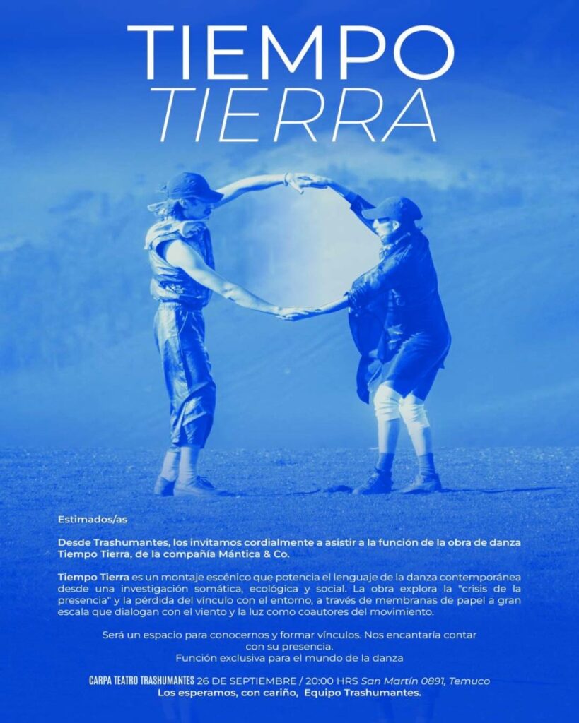 Tiempo Tierra en Carpa Teatro Trashumantes, Temuco