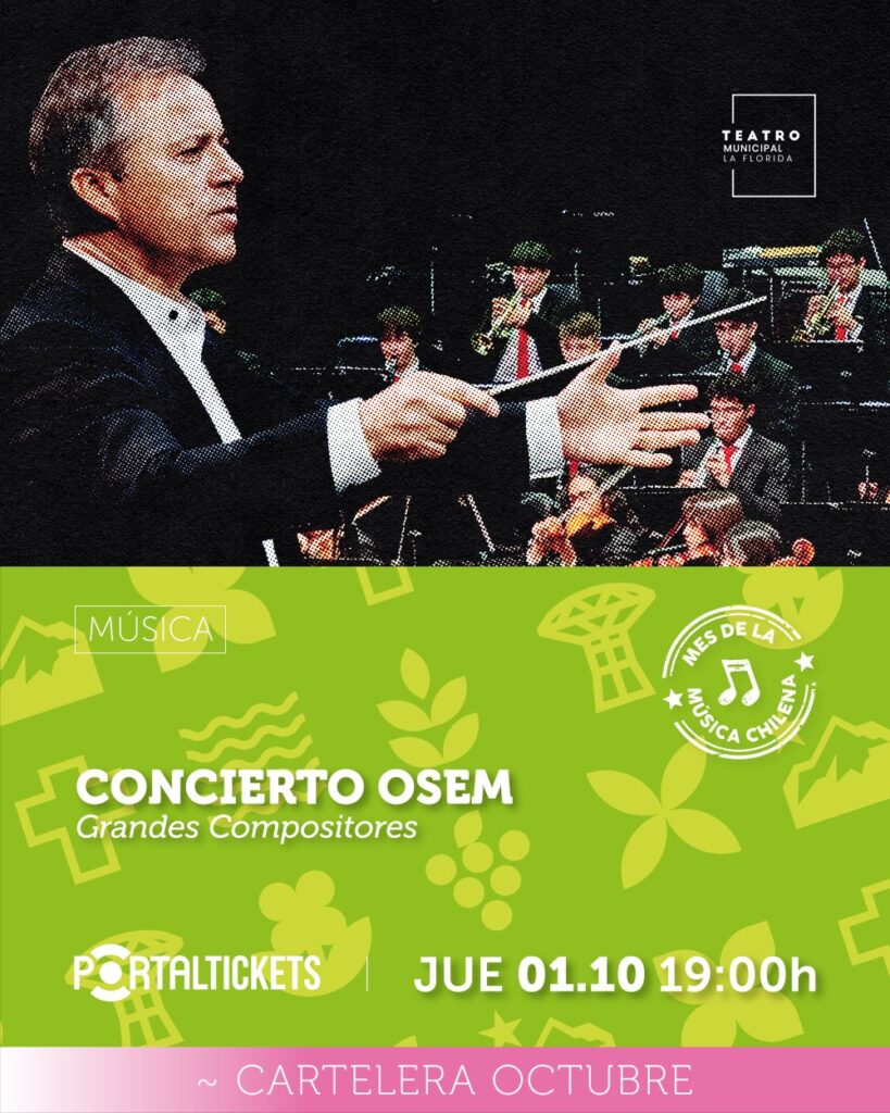 Grandes Compositores / Concierto Osem - Jueves 01 de Octubre