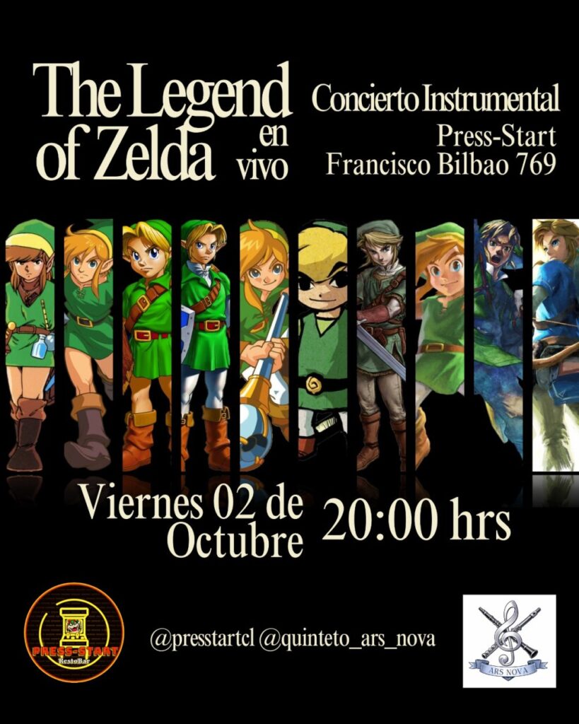 Zelda en Press Start V2