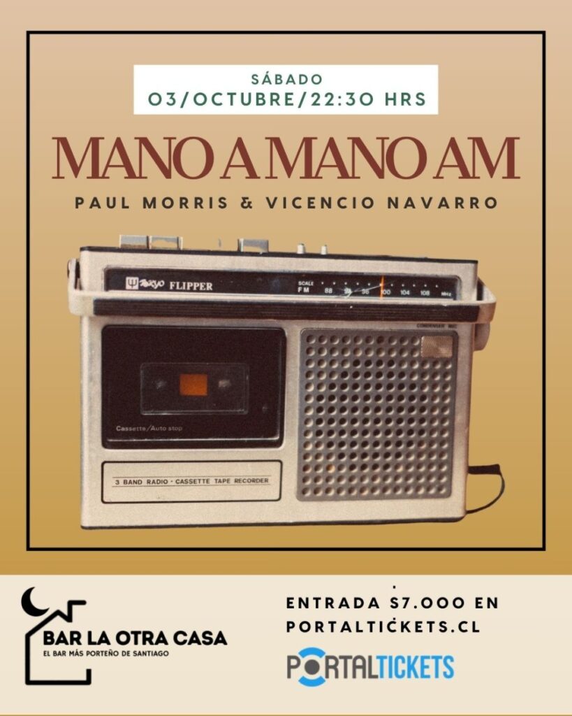 Mano A Mano Am: Vicencio Navarro + Paul Morris
