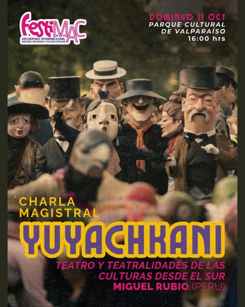 Festimac 2026 Presenta Charla Magistral Yuyachkani en Teatro