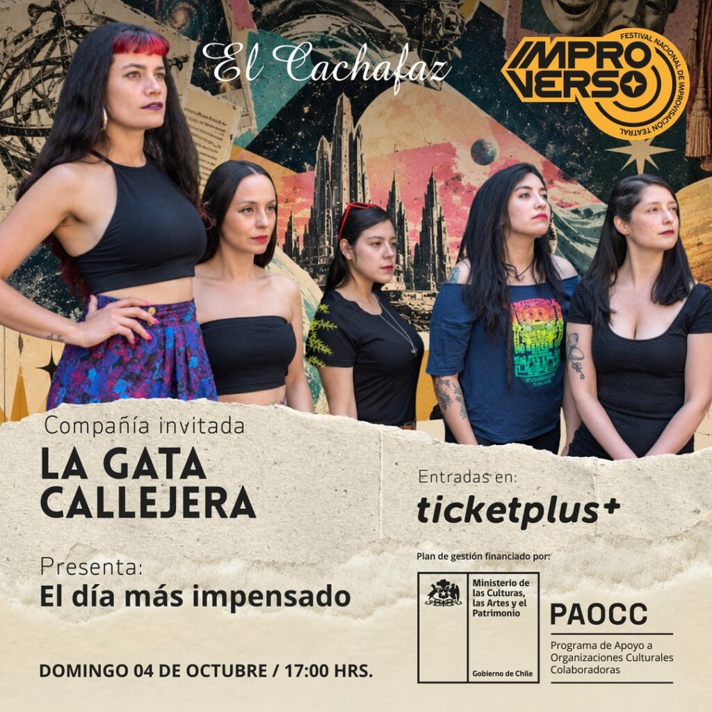 Festival de Impro – El dia mas impensado – Domingo 4 octubre 17hrs