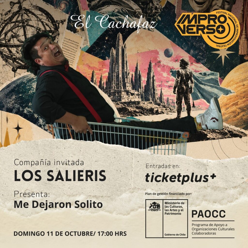 Festival de Impro – Me dejaron solito – Domingo 11 octubre 17hrs
