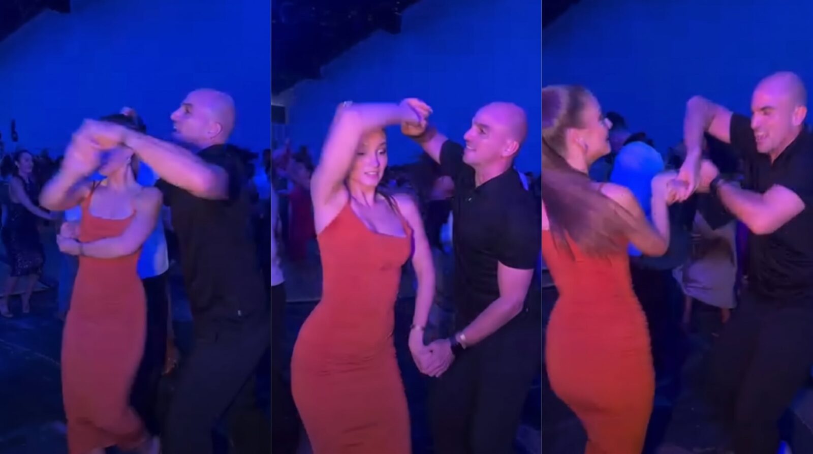 Esteban Cambiasso se luce bailando salsa con su hija Victoria en Milán