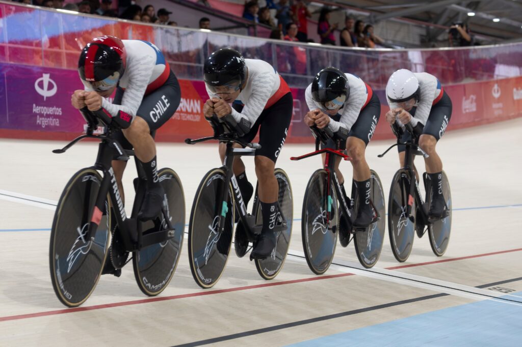 Ciclismo de pista suma oro y plata para Chile en los Suramericanos